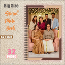 Big Photo Album with 32 Photo Personalization (6x9 Inch) | Customized Gift for Birthdays, Anniversaries, Valentine's Day, Friends, Couples, Family | Personalize with Photos | Thoughtful Gift for Any Occasion