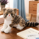 Soft toy cat | cute cat soft toy for kids | sleeping cat soft toy | black and Brown cat soft toy | angry cat soft toy | persian cat soft toy | kitten cat teddy | dog cat soft toys | car soft toys | soft toys for girls gift 36cm